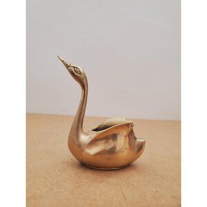 Vintage Brass Swans | Vintage Brass Swan | Vintage Brass Decor | Wedding Decor |